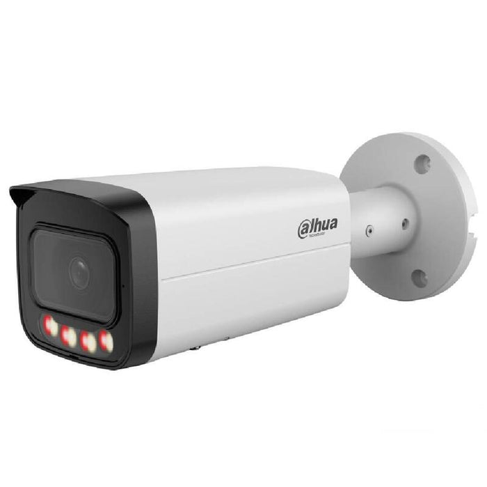 Dahua Ipc-Hfw21249t-S-Il-0280b Tubular Ip 12m H265 Wdr Iluminación Dual Led30m/Ir30m 2.8mm Ip67 Poe Mic Ai