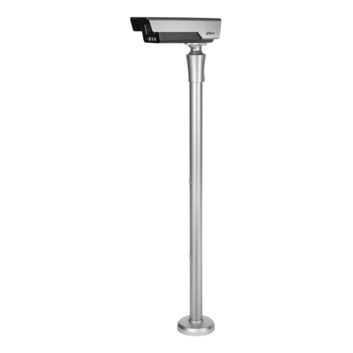 Dahua Itc436-Pw9h-Izp Cámara Ip Anpr Acceso H265 4mp 3x(Ir/Led)8m 2.7-12vfm Ip66 E/S Audio Con Poste Incluido