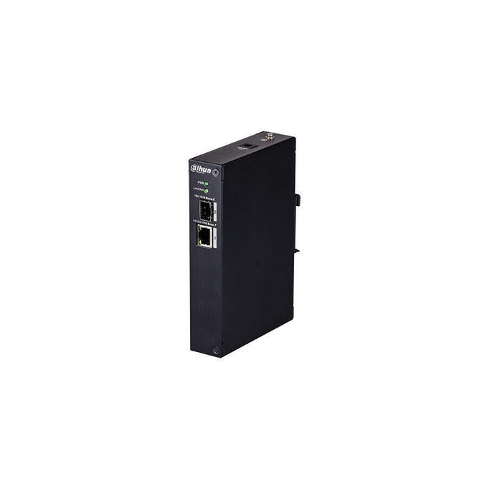 Dahua Pfs3102-1t Conversor De Medio Industrial 1 Puerto Gigabit + 1 Sfp Layer2
