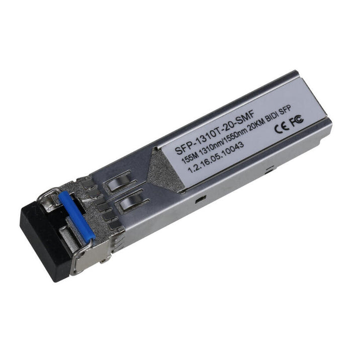 Dahua Sfp-1310t-20-Smf Sfp Monomodo Sm Lc 100mbps 20km Envío 1310nm / Recepción 1550nm. Transmisor
