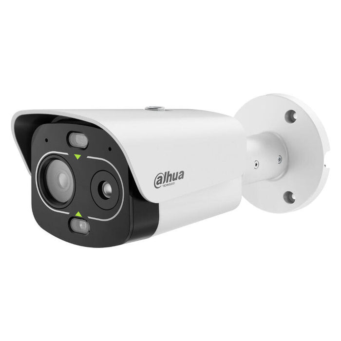 Dahua Tpc-Bf1241-Lb3f4-Dw-S8-V1 Cámara Térmica Ip Dual 256x192 3.5mm + 4m 4mm Ip67 Ik10 12v Poe