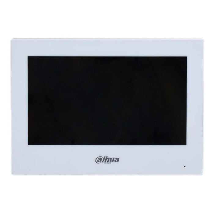 Dahua Vth2123gw-W-S2 Monitor Interior 7" Híbrido Wifi / 2-Hilos De Superficie Para Videoportero Ip Táctil Sd 6e/1s Alarma Blanco
