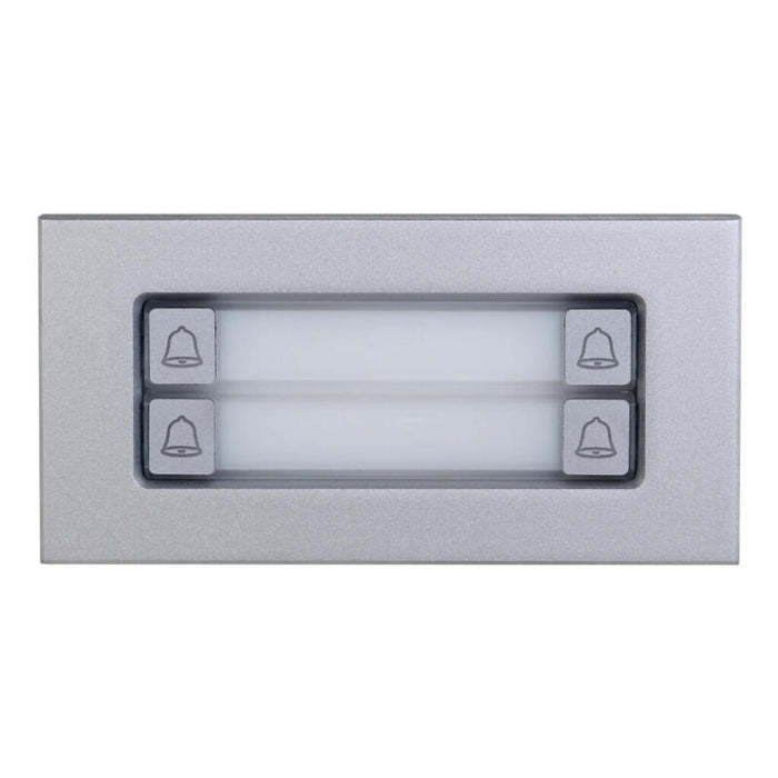 Dahua Vto4202f-Mdb4 Estación Exterior Modular Para Videoportero Ip Con 4 Botones Para Series Vto4202f-X