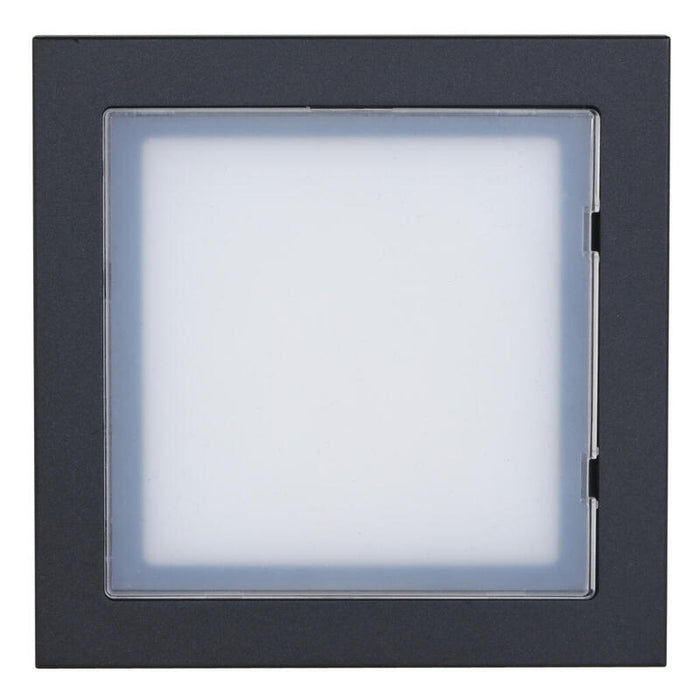 Dahua Vto4202fb-Mi Estación Exterior Modular Para Videoportero Ip Con Módulo De Información Para Series Vto4202f-X. Color Negro