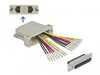 EAN 4043619668366 - DeLOCK 66836 cambiador de género para cable D-Sub 44pin 2x RJ-45 imagen 1