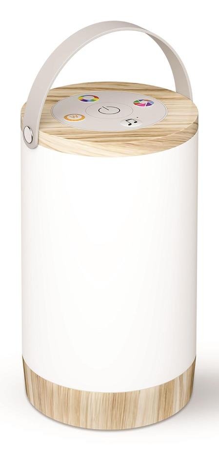 EAN 5999097962566 - Avide ALPDL-RGB-PB-N lámpara de mesa 1,8 W LED Blanco, Madera imagen 1