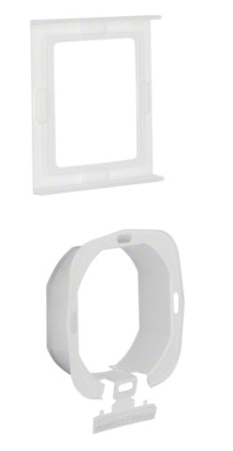 EAN 4011334272847 - Hager 10107200 placa de pared y cubierta de interruptor Blanco imagen 1