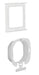 EAN 4011334272847 - Hager 10107200 placa de pared y cubierta de interruptor Blanco imagen 1