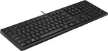 EAN 198828091383 - HP 125 Wired Keyboard (Bulk) teclado Oficina USB Negro imagen 2