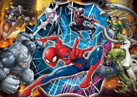 EAN 8005125237166 - Clementoni Marvel Spider-Man Puzzle rompecabezas 104 pieza(s) Dibujos imagen 2