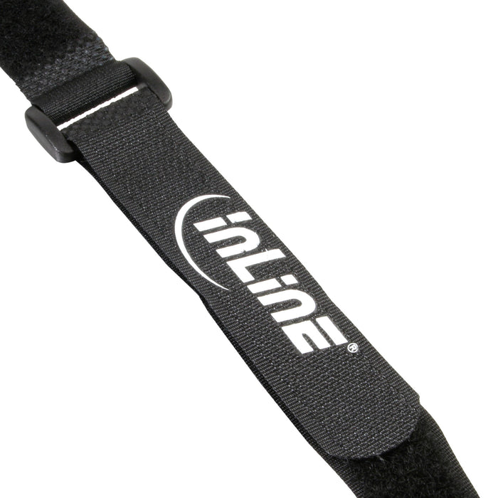 EAN 4043718190225 - InLine 59945S presilla Nylon Negro 10 pieza(s) imagen 2