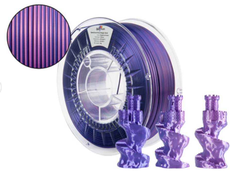 EAN 5905991404675 - Spectrum Filaments 81417 material de impresión 3d Ácido poliláctico (PLA), Seda Multicolor 1 kg imagen 3