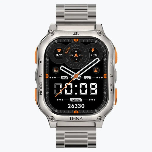 EAN 6974958251071 - KOSPET TANK M3 ULTRA 4,98 cm (1.96") AMOLED 43 mm Digital 410 x 502 Pixeles Pantalla táctil Plata GPS (sa imagen 2