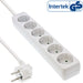 EAN 4043718168811 - InLine 16465W base múltiple 5 m 6 salidas AC Blanco imagen 1