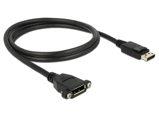 EAN 4043619851140 - DeLOCK 1m M-F DisplayPort Negro imagen 2