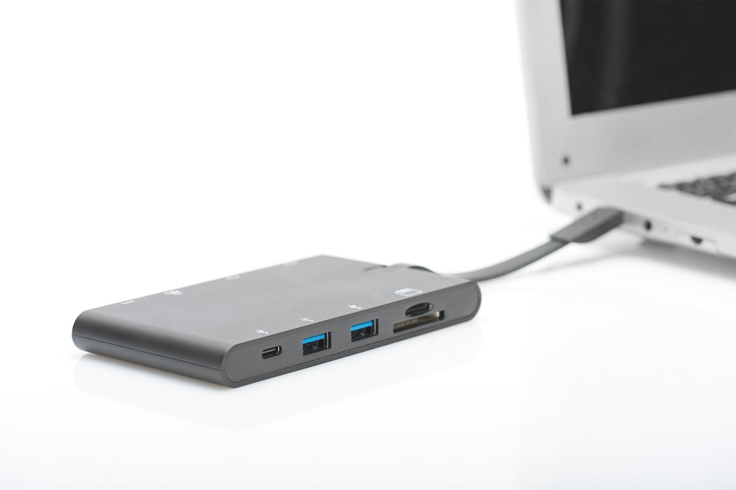 EAN 4016032441250 - Digitus DA-70865 base para portátil y replicador de puertos Alámbrico USB 3.2 Gen 1 (3.1 Gen 1) Type-C Ne imagen 5