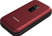 EAN 5025232990689 - Panasonic KX-TF600EXR teléfono móvil 7,11 cm (2.8") 132 g Rojo Teléfono para personas mayores imagen 2