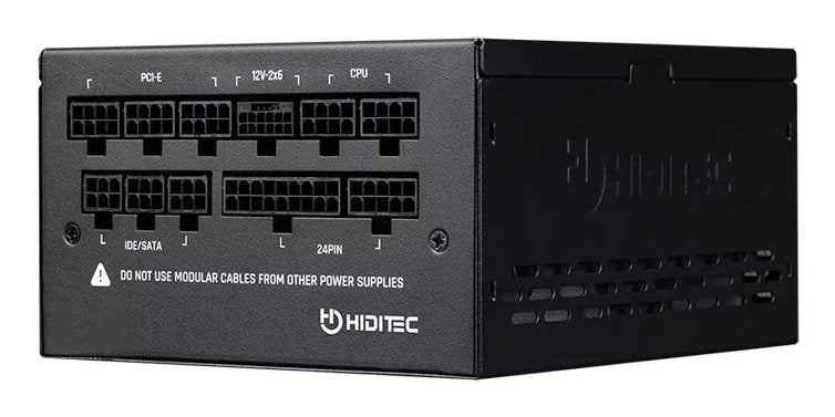 EAN 8436545693933 - Hiditec GDX1050 v3 80PLUS GOLD ATX 3.1 PCIe 5.1 unidad de fuente de alimentación 1050 W 20+4 pin ATX Negr imagen 5