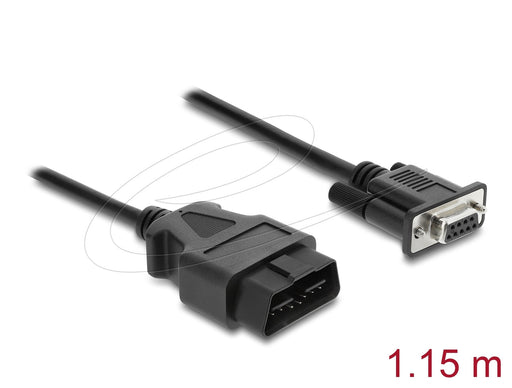 EAN 4043619643530 - DeLOCK 64353 cable de red Negro 1,15 m Cat5e imagen 1