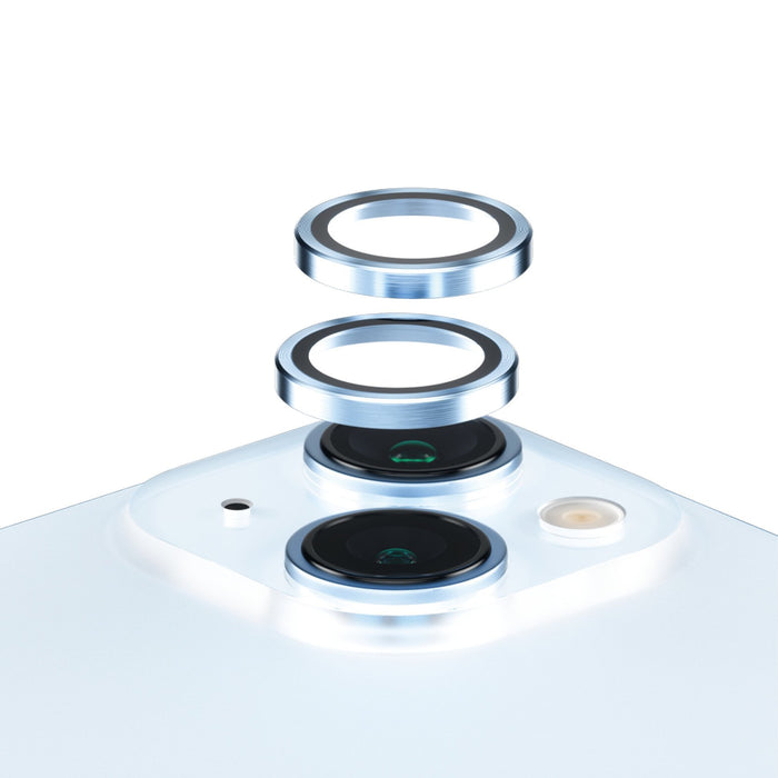EAN 5711724011900 - PanzerGlass ® Hoops® Camera Lens Protector Blue iPhone 15 | 15 Plus Protector de pantalla Apple 1 pieza(s imagen 1