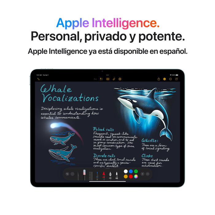 EAN 0195949976575 - Apple iPad Air Apple M 256 GB 33 cm (13") 8 GB Wi-Fi 6E (802.11ax) iPadOS 18 Azul imagen 5