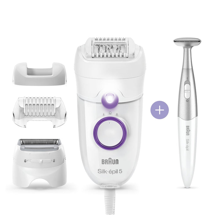 EAN 4210201388685 - Braun Silk-épil 5 825 Power 28 pinzas Blanco, Púrpura imagen 3