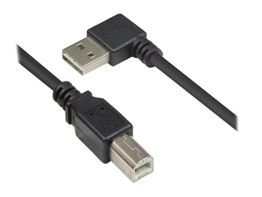 EAN 4014619717828 - Alcasa 2510-EU005W cable USB USB 2.0 0,5 m USB A USB B 0,48 Gbit/s Negro imagen 1