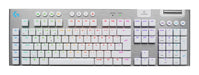 EAN 5099206121348 - Logitech G 920-012688 teclado Juego RF Wireless + Bluetooth QWERTY Nórdico Blanco imagen 1
