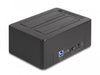 EAN 4043619641833 - DeLOCK 64183 base de conexión para disco duro USB 3.2 Gen 1 (3.1 Gen 1) Type-B Negro imagen 1