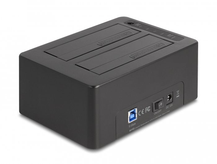 EAN 4043619641833 - DeLOCK 64183 base de conexión para disco duro USB 3.2 Gen 1 (3.1 Gen 1) Type-B Negro imagen 1