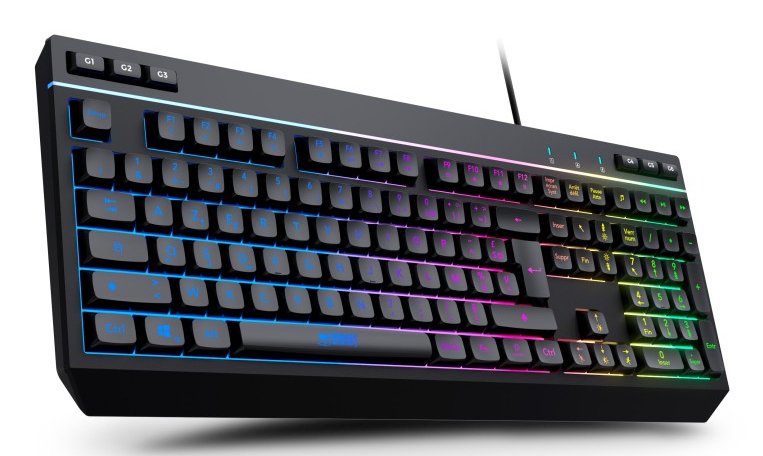 EAN 3760170884813 - Urban Factory MGK05UF teclado Hogar USB AZERTY Francés Negro imagen 5