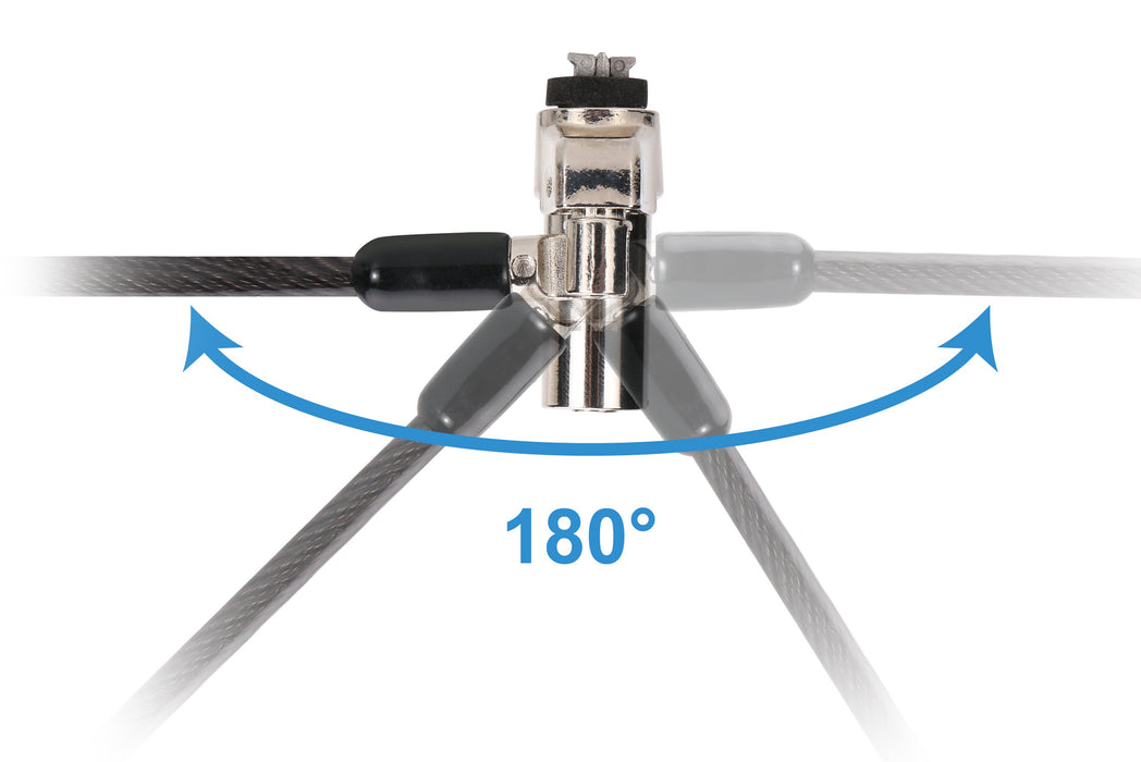 EAN 4015867245293 - Conceptronic CUSTODIO02BNTM cable antirrobo Negro 1,8 m imagen 7