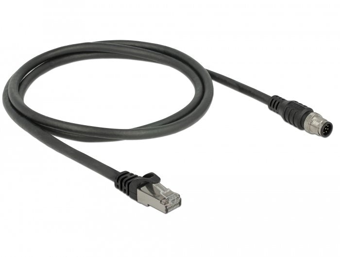 EAN 4043619849222 - DeLOCK 84922 cable de red Negro 1 m Cat5e S/FTP (S-STP) imagen 2