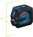 EAN 4053423303322 - Bosch GLL 20-22 G Nivel de línea 20 m 500-540 nm (< 10mW) imagen 1