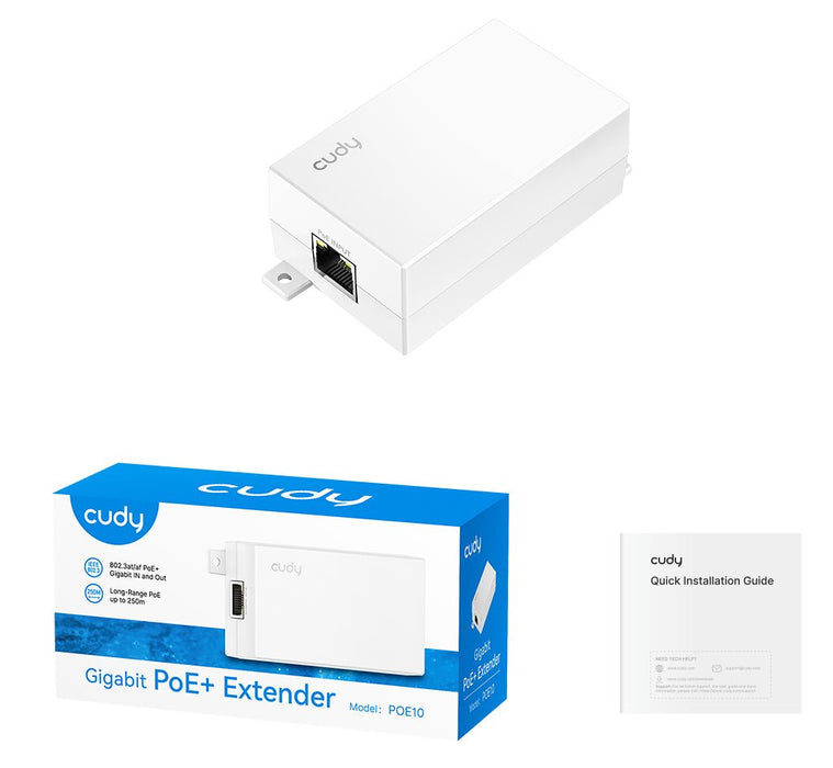 EAN 6971690791100 - Cudy POE10 adaptador e inyector de PoE Gigabit Ethernet imagen 3