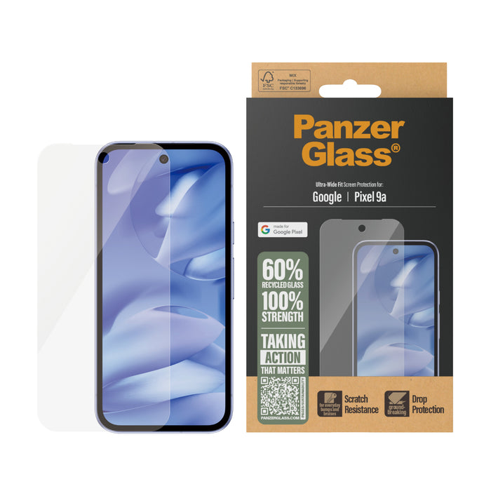 EAN 5715685015991 - PanzerGlass ® Screen Protector Google Pixel 9a | Ultra-Wide Fit Protector de pantalla 1 pieza(s) imagen 2