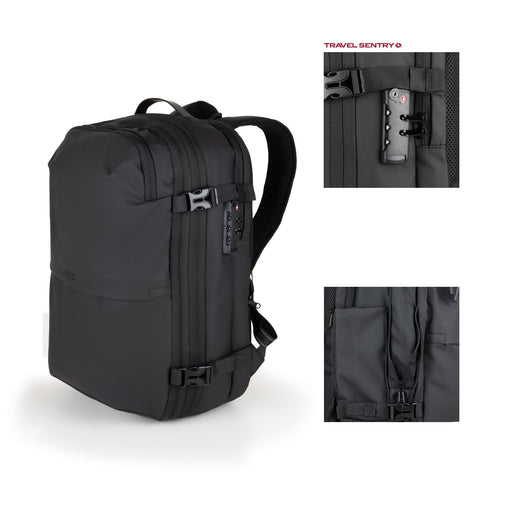 EAN 8433281017108 - TooQ TQBP-V101-BK mochila Mochila de viaje Negro Nylon imagen 2