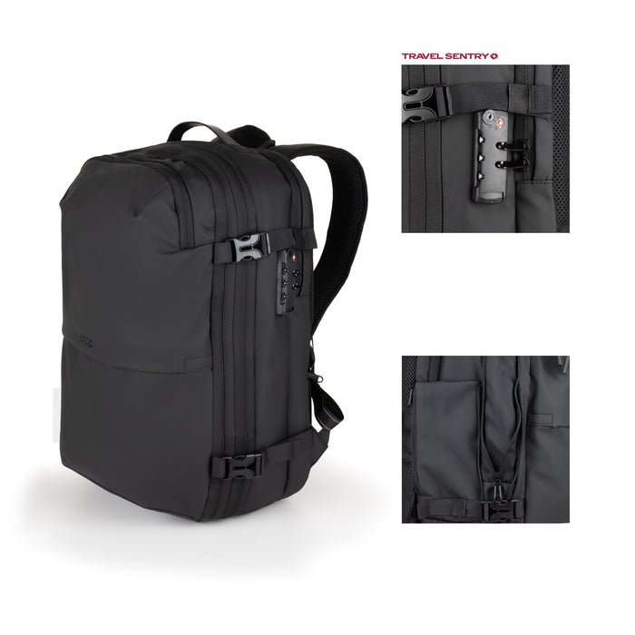 EAN 8433281017108 - TooQ TQBP-V101-BK mochila Mochila de viaje Negro Nylon imagen 2