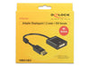EAN 4043619625994 - DeLOCK 62599 adaptador de cable de vídeo 0,2 m DisplayPort DVI-I Negro imagen 1