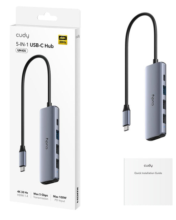 EAN 6971690794064 - Cudy Netzwerkgeräte Alámbrico USB 3.2 Gen 1 (3.1 Gen 1) Type-C Gris, Plata imagen 2