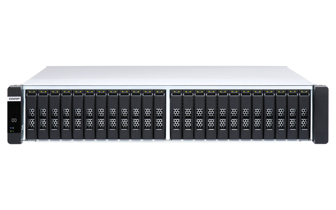 EAN 4713213516508 - QNAP ES2486dc NAS Bastidor (2U) Intel® Xeon® D D-2142IT 128 GB DDR4 0 TB QNAP Enterprise System Negro imagen 1
