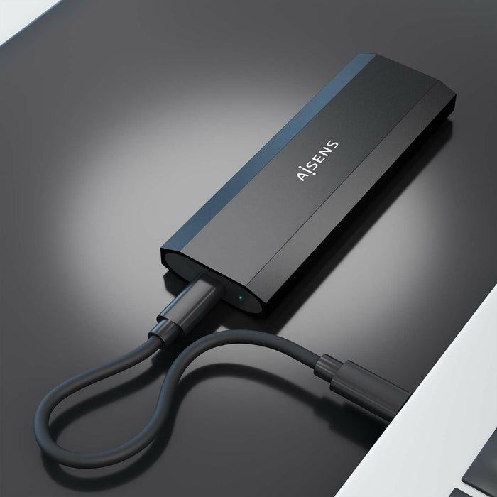 EAN 8436574709896 - AISENS ASM2-028B caja para disco duro externo Caja externa para unidad de estado sólido (SSD) Negro imagen 4