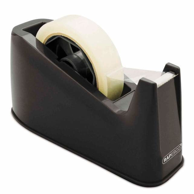 EAN 5018505402651 - Rapesco RPTD500B Portarollo de cinta adhesiva Negro imagen 1