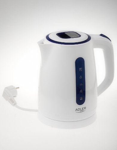 EAN 5908256833166 - Adler AD 1234 tetera eléctrica 1,7 L 2200 W Azul, Blanco imagen 2