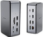EAN 5704174646310 - eSTUFF ES623015 base para portátil y replicador de puertos Alámbrico USB4 Aluminio, Negro imagen 1