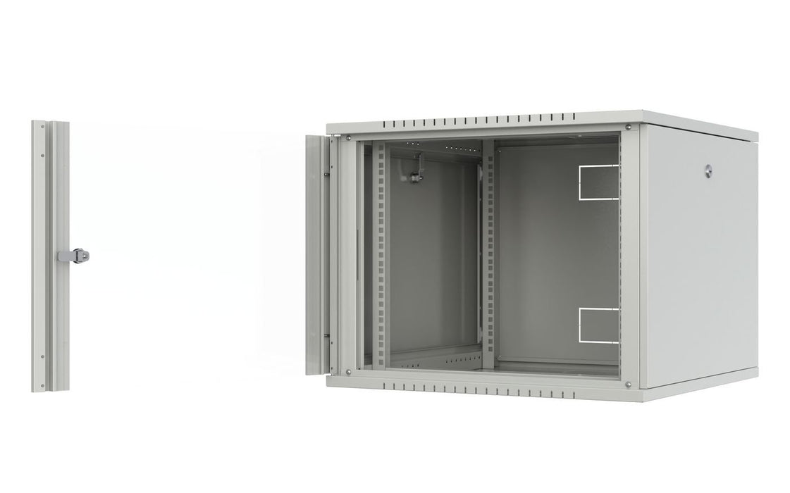 EAN 5715328161634 - Lanview RWF09U66WH armario rack 9U Bastidor de pared Blanco imagen 2