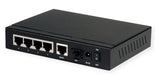 EAN 7630049619104 - ROLINE 21.14.3524 switch Gigabit Ethernet (10/100/1000) Energía sobre Ethernet (PoE) Negro imagen 2