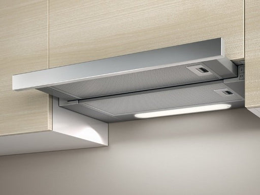 EAN 8020283003163 - Elica ELITE14 LUX GRIX/A/60 Telescópica o extraplana Plata, Acero inoxidable 336 m³/h imagen 1
