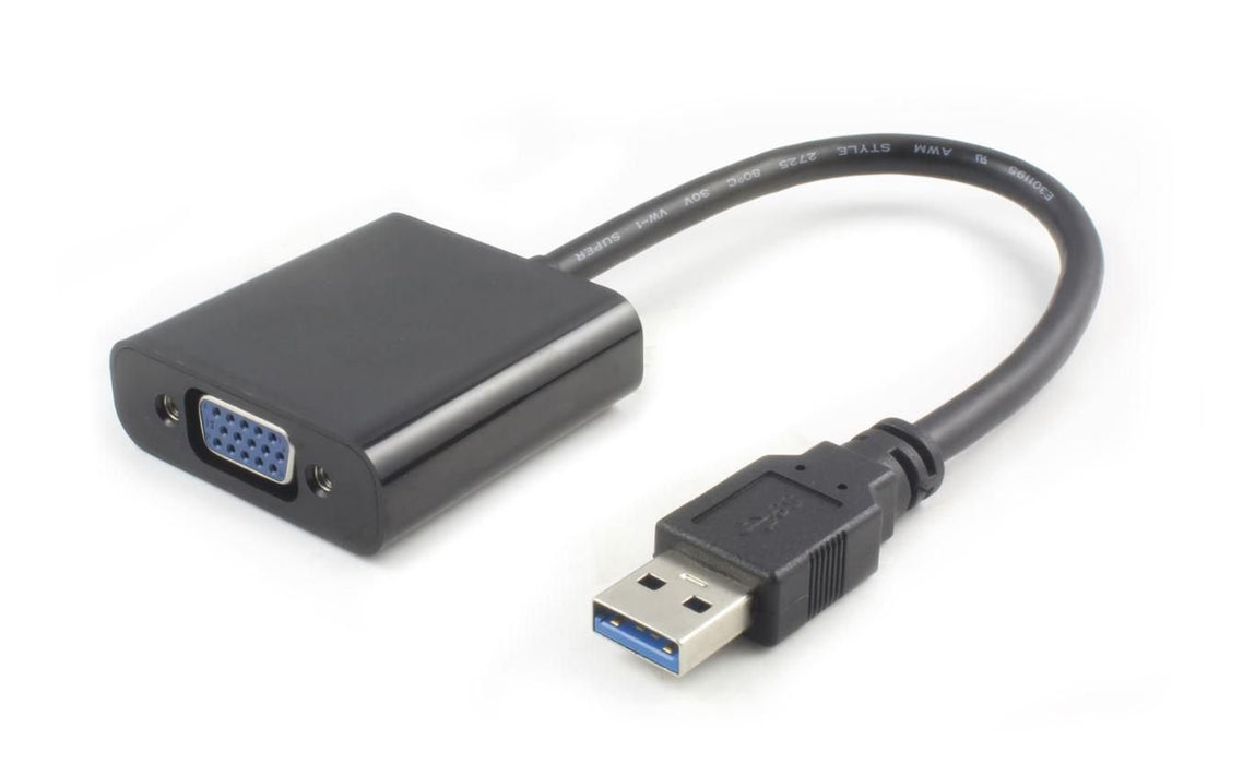 EAN 5712505476260 - Microconnect USB3.0VGA Adaptador gráfico USB 1920 x 1080 Pixeles Negro imagen 1
