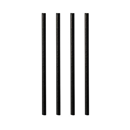 EAN 4002911875117 - Papstar 87511 pajita de beber desechable 100 pieza(s) Negro imagen 1